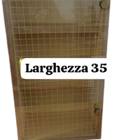 PENSILE CUCINA CON ANTE IN VETRO