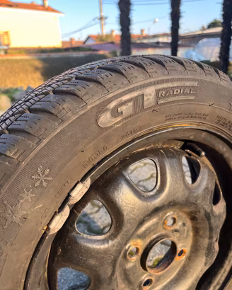 Treno Gomme GT Radial 155/65 R14 + Cerchi
