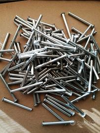 Rivetti solidi alluminio 100 pz