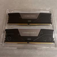 CORSAIR VENGEANCE RGB DDR5 RAM 32GB (2x16GB) 6400M