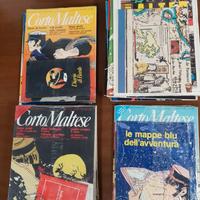 Riviste Fumetti anni 80 s.Corto Maltese con gadget