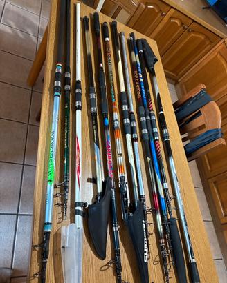 Canne da pesca surf casting, prezzo presa visione