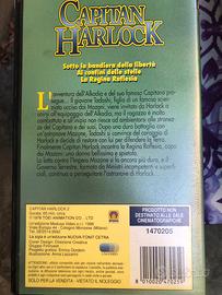VHS originali Capitan Harlock