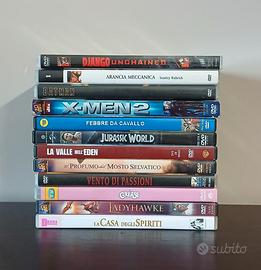 12 Film in DVD  vendibili anche separatamente 