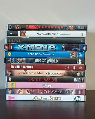 12 Film in DVD  vendibili anche separatamente 