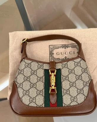 Borsa Gucci Mini Jackie in GG Supreme