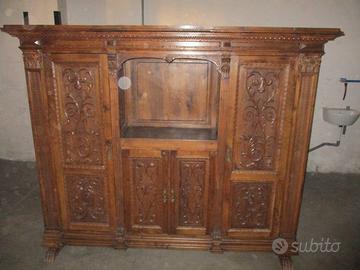 Credenza fine 800 in noce nazionale