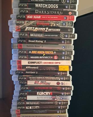giochi ps3 singoli o in blocco