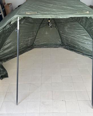 Tenda Carpfishing Oval Brolly Nova sganci rapidi
