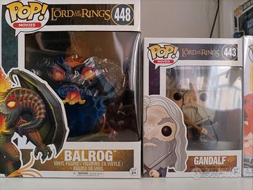 Funko Pop Lord of The Rings Gandalf e Balrog