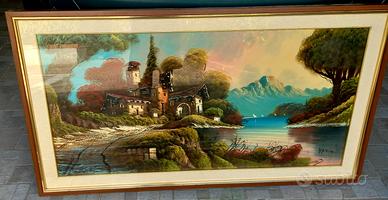 Quadro di grandi dimensioni vintage