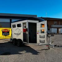Trailer Van Trasporto Cavalli 2 Posti