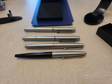 Parker 3 stilografiche + 1 rollerball