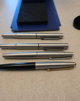 Parker 3 stilografiche + 1 rollerball
