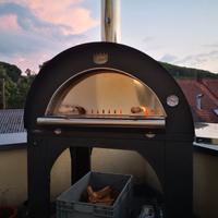 Forno clementi gas inox refrattario portatile fier