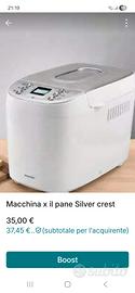 macchina x il pane  Silverio crest 