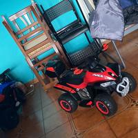 Mini quad e motocicletta elettrica 12vlt