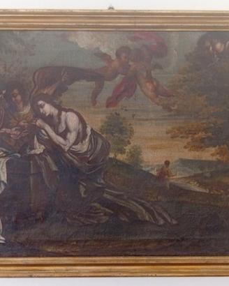 Maddalena penitente e due Angeli