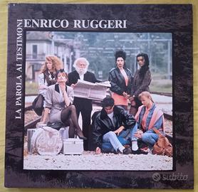 Enrico Ruggeri La Parola Ai Testimoni 1988 Lp