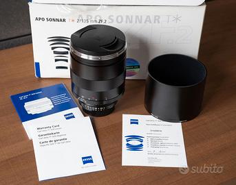 Zeiss APO Sonnar T* 135mm f2 - ZF.2 per Nikon F