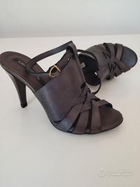 SANDALI ANTRACITE ALBERTO FERMANI