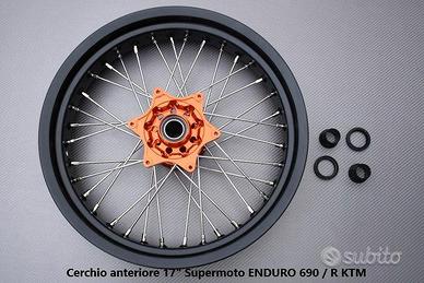 Cerchio anteriore 17" Supermoto ENDURO 690 / R KT
