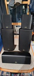 Sistema a 5 diffusori per Ht