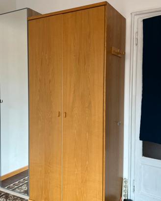 ARMADIO IN LEGNO CON CASSETTIERA