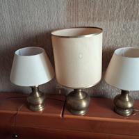 Lampade vintage più vaso