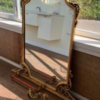 Specchio grande barocco + porta asciugamani bagno