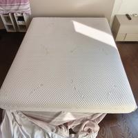 Materasso matrimoniale lavato e sanificato
