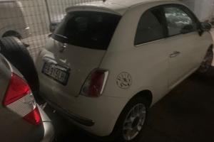 Fiat 500 1.2 Pop incidentata 1000. euro viene ripa