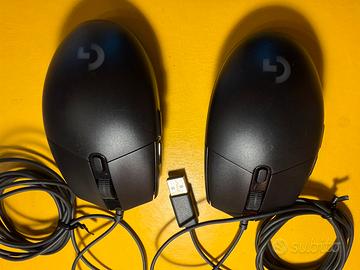 2 MOUSE LOGITECH G203 LIGHTSYNC DA GAMING NUOVI