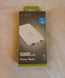caricatore sbs power bank 5000mah