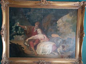 Quadro -J.Michael Schmitt - 1938 Olio su Tavola -