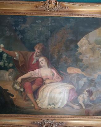 Quadro -J.Michael Schmitt - 1938 Olio su Tavola -