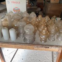 Antiche coppe per lampadari