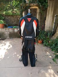 tuta moto 48 divisibile Dainese in pelle