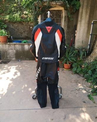 tuta moto 48 divisibile Dainese in pelle