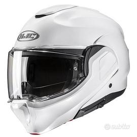 Casco modulare apribile HJC F100 bianco perla