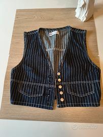 Gilet in denim