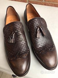 Scarpe uomo cuoio e pelle nuove