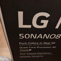 Tv LG 50 pollici nanocell schermo rotto