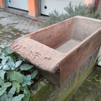 Vasca indiana antica in legno