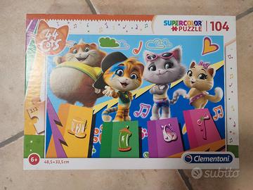 Puzzle 44 Gatti (44 Cats) SuperColor Clementoni104