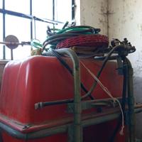 Botte pompa per solfato/trattamenti vigneto frutte