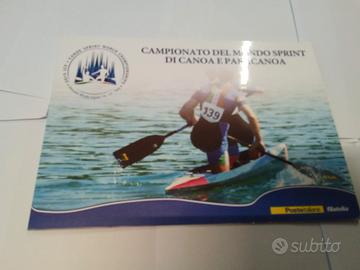 Folder Campionato Mondiale Sprint Canoa Paracanoa 