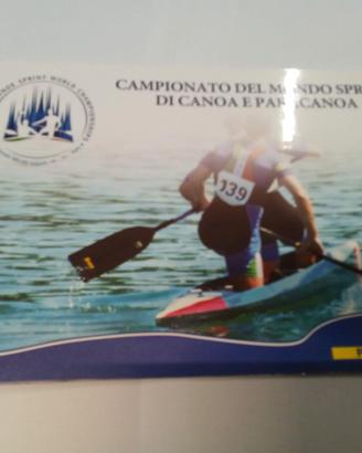 Folder Campionato Mondiale Sprint Canoa Paracanoa 