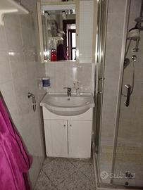 mobiletto bagno bianco 