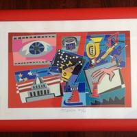 UGO NESPOLO - American Dream Serigrafia 50X70